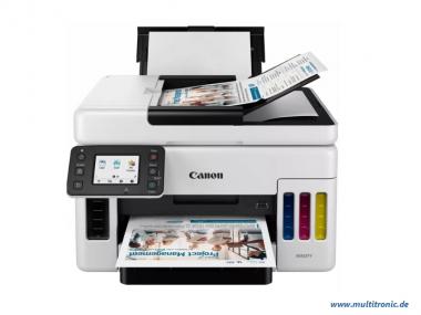 T Canon MAXIFY GX6050 600 x 1200 DPI - A4 Duplex USB LAN WiFi - Refillable 
