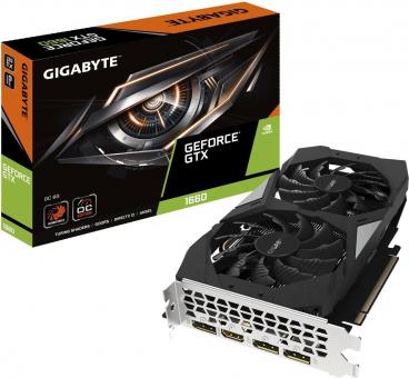 Gigabyte GeForce GTX 1660 OC 6G - OC Edition - Grafikkarten - GF GTX 1660 - 6 GB GDDR5 - PCIe 3.0 x16 - HDMI, 3 x DisplayPort 