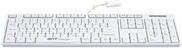 GETT GCQ CleanType Easy Basic USB spritzwasserdicht antimikrobielle Oberflaeche weiss 105 Tasten (CH) (KL25206) 