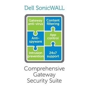 Dell SonicWALL Gateway Anti-Malware, Intrusion Prevention and Application Control for TZ 600 - Abonnement-Lizenz (3 Jahre) - 1 Gert (01-SSC-0230) 