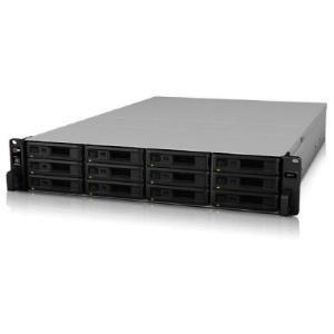 Synology RX1217RP - Speichergehuse - 12 Schchte (SATA-600) - Rack - einbaufhig - 2U (RX1217RP) 