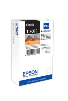 Epson - Druckerpatrone - Gre XXL - 1 x Schwarz - 3400 Seiten - Blisterverpackung - fr WorkForce Pro WP-4015 DN, WP-4095 DN, WP-4515 DN, WP-4525 DNF, WP-4595 DNF (C13T70114010) 