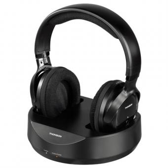 Thomson WHP3001BK - Ohraufliegend - Kopfband - 20 - 20000 Hz - geschlossen - 3,5 mm (1/8 Zoll) - Kabellos (131957) 