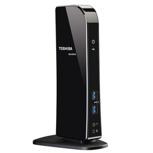 Toshiba Dynadock U3 - Docking Station - USB - GigE - fr Portg A30, Z20, Z30, Satellite C855, L12, L850, Z30, Satellite Pro A30, R40, Tecra A50 (PA3927E-1PRP) 
