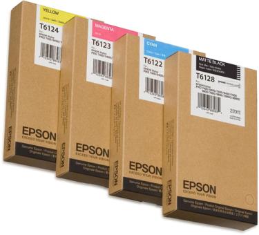 Epson T6128 - Druckerpatrone - 1 x mattschwarz (C13T612800) 