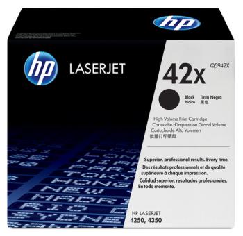 HP Toner Q5942X (42X) - Schwarz - Kapazitt: 20.000 Seiten (Q5942X) 