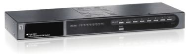 LevelOne ViewCon KVM-0831 Combo KVM Switch - KVM-Switch - USB - 8 x KVM port(s) - 1 lokaler Benutzer - Desktop 