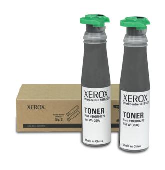 Xerox - Tonernachfllung - 2 x Schwarz - 6300 Seiten - fr WorkCentre 5016, 5020 (106R01277) 