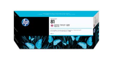 Hewlett-Packard HP 81 - Druckerpatrone - 1 x hell Magenta (C4935A) 