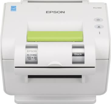 Epson LabelWorks Pro100 - Beschriftungsgert - monochrom - direkt thermisch/Thermobertragung - Rolle (1 cm) - 300 dpi - bis zu 20 mm/Sek. - USB (C51CB11020) 