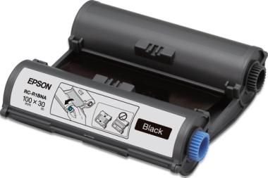 Epson RC-R1BNA - 1 - Schwarz - 100 mm x 30m - Farbband - fr LabelWorks Pro100 (C53S635001) 