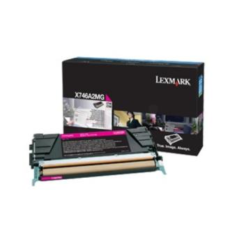 Lexmark - Magenta - Original - Tonerpatrone Lexmark Corporate - fr X746de, 748de, 748dte (X746A3MG) 