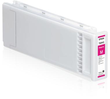 Epson T694300 - 700 ml - Magenta - Original - Tintenpatrone - fr SureColor SC-T3000, SC-T3200, SC-T5000, SC-T5200, SC-T7000, SC-T7200, T3270, T5270, T7270 