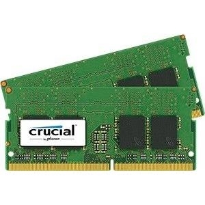Crucial - DDR4 - 32 GB : 2 x 16 GB - SO DIMM 260-PIN - 2400 MHz / PC4-19200 - CL17 - 1.2 V - ungepuffert - nicht-ECC (CT2K16G4SFD824A) 