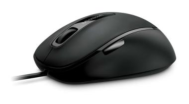 Microsoft Comfort Mouse 4500 - Maus - optisch - 5 Tasten - kabelgebunden - USB - Lochness-Grau 