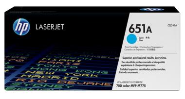 HP Toner CE341A (651A) - Cyan - Kapazitt: 16.000 Seiten (CE341A) 