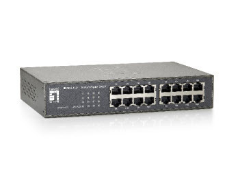 LevelOne Switch 16x GE GEU-1621 