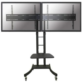 NewStar PLASMA-M2000ED - Aufstellung fr 2 LCD-/Plasma-Konsolen - Silber - Bildschirmgre: 68,6 - 152,4 cm (27 Zoll - 152,40cm (60 Zoll)) - Montageschnittstelle: 200 x 200 mm, 800 x 600 mm - stehend (PLASMA-M2000ED) 