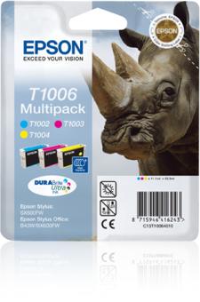 Epson T1006 Multipack - Druckerpatrone - 1 x Gelb, Cyan, Magenta (C13T10064010) 