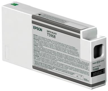 EPSON T5968 Tinte matt schwarz Standardkapazitt 350ml 1er-Pack 