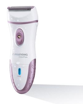 Grundig Selection LS 7140 - Ladyshaver - schnurlos - glnzen wei/Lavendel 