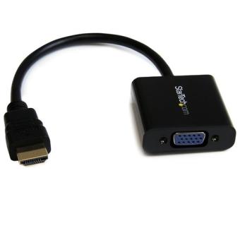 Startech HDMI zu VGA Adapter St./Bu. schwarz 