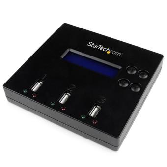 StarTech.com 1:2 Standalone USB 2.0 USB Stick Duplizierer und Eraser - Flash Drive Kopierer - USB-Disk-Duplikator - 2 Schchte 
