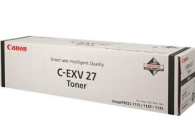 Canon C-EXV 27 - Schwarz - Original - Tonerpatrone - fr imagePRESS 1110P, 1110S, 1125P, 1135P (32CANCEXV27BK) 