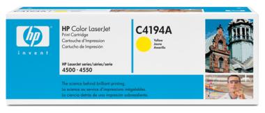 Hewlett-Packard HP C4194A - Gelb - Original - LaserJet - Tonerpatrone (C4194A) - fr Color LaserJet 4500, 4500dn, 4500n, 4550, 4550DN, 4550HDN, 4550N (C4194A) 