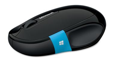 Microsoft Sculpt Comfort Mouse - Maus - Fr Rechtshnder - optisch - 6 Tasten - kabellos - Bluetooth 3.0 - Schwarz 