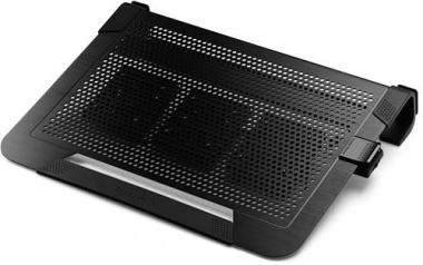 Cooler Master NotePal U3 Plus Notebookkhler (9 Zoll-19 Zoll) schwarz 3x 80 mm Lfter 