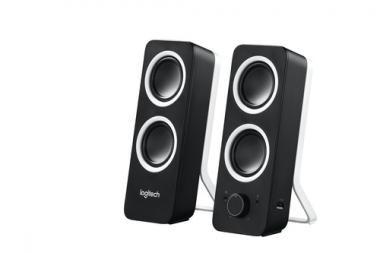 Logitech Z200 schwarz PC-Lautsprechersystem, 2.0, 5 Watt maximale Gesamtleistung 