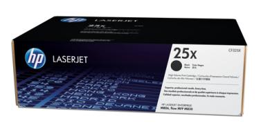 Hewlett-Packard HP 25X - CF325X - Tonerpatrone - Hohe Ergiebigkeit - 1 x Schwarz - 34,500 Seiten - fr LaserJet Enterprise flow MFP M830z, M806x+ (CF325X) 
