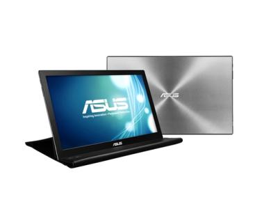 ASUS MB168B LED-Monitor / 39.6 cm (15.6 Zoll) - Schwarz/Silber (MB168B) 