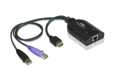 EFB-Elektronik GmbH HDMI-USB KVM-Adapterkabel fr KH- und KL-Typen, Geeignet fr KH-1508A, KH-1516A, KH-1508AI, KH-1516AI<br />Automatische Signal Kompensation (ASC)<br />Anschluss eines DisplayPort Monitors mglich<br />Zum Verbinden von einem KVM und P  