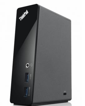Lenovo ThinkPad Basic USB 3.0 Dock - Docking Station - USB - DVI - GigE - 40 Watt - EU - fr Miix 520-12, ThinkPad L470, P51, P71, T25, X1 Carbon, X1 Tablet, X270, ThinkPad Yoga 370 