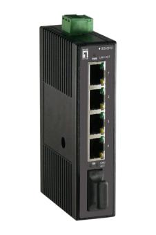 LevelOne Switch  4x FE IES-0510 1xSC 