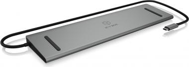 RaidSonic IB-DK2106-C Notebook-Dockingstation &amp; Portreplikator Verkabelt USB 3.0 (3.1 Gen 1) Type-C (IB-DK2106-C) 