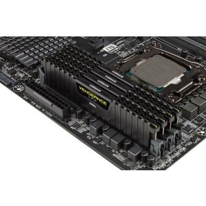 Corsair Vengeance LPX - DDR4 - 16 GB: 2 x 8 GB - DIMM 288-PIN - 2666 MHz / PC4-21300 - CL16 - 1.2 V - ungepuffert - nicht-ECC - Schwarz (CMK16GX4M2Z2666C16) 