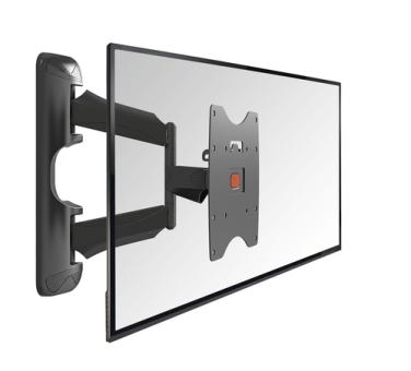 Vogels BASE 45 S - Wall mount fr Plasma/LCD/TV (Neigen und drehen) - Schwarz - Bildschirmgre: 48,3 - 94cm (19 Zoll - 94,00cm (37 Zoll)) (73201973) 