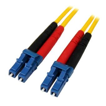 StarTech.com Singlemode 9/125 Duplex LC auf LC LWL / Glasfaser-Netzwerkkabel - Patch-Kabel - LC-Monomode (M) - LC-Monomode (M) - 4,0m - Glasfaser - 9 / 125 Mikron - OS1 - gepresst - Gelb (SMFIBLCLC4) 