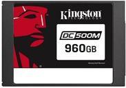 Kingston Data Center DC500M - SSD - verschlsselt - 960 GB - intern - 2.5 Zoll (6.4 cm) - SATA 6Gb/s - 256-Bit-AES - Self-Encrypting Drive (SED) (SEDC500M/960G) 