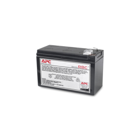 APC Replacement Battery Cartridge #110 - USV-Akku - 1 x Bleisure - Schwarz - fr P/N: BE550G, BE550G-CN, BE550G-LM, BE550R, BE550R-CN, BR650CI, BR650CI-AS, BR650CI-RS 