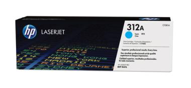 HP 312A Original Toner cyan Standardkapazitt 2.700 Seiten 1er-Pack 