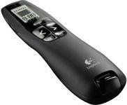 Logitech R800 PRO - 2.4 GHz - 30 m - AAA - USB - Schwarz - Microsoft Windows XP/Windows Vista/Windows 7 (910-001350) 