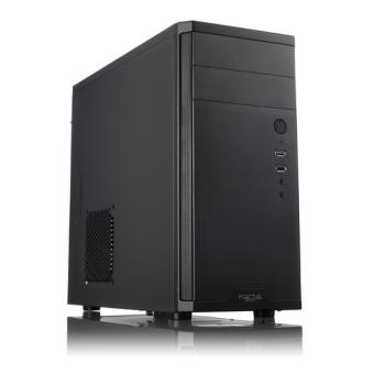 Fractal Design Core 1100 - Tower - Mini-ATX - ohne Netzteil (ATX12V) - Schwarz - USB/Audio (FD-CA-CORE-1100-BL) 