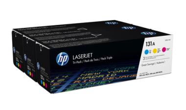 HP Toner Multipack U0SL1AM (131A) - C/M/Y - Kapazitt: 3x 1.800 Seiten (U0SL1AM) 