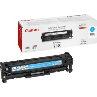 CANON 718 Toner cyan Standardkapazitt 2.900 Seiten 1er-Pack 