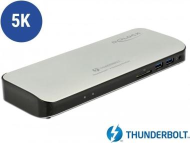 DeLOCK Thunderbolt 3 Docking Station 5K - Docking Station - Thunderbolt 3 - GigE 