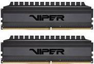 Patriot Extreme Performance Viper 4 Blackout Series - DDR4 - 16 GB: 2 x 8 GB - DIMM 288-PIN - 3000 MHz / PC4-24000 - CL16 - 1.35 V - ungepuffert - non-ECC - Schwarz 